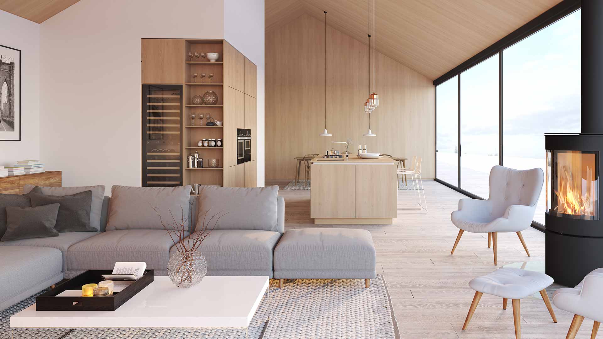 Styl skandynawski – jak urządzić i pomalować wnętrze nawiązujące do krajów nordyckich?