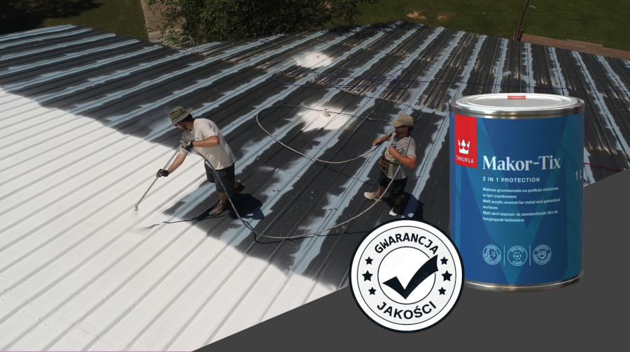 Farby na dach – piękny wygląd i trwałość dla starych powierzchni