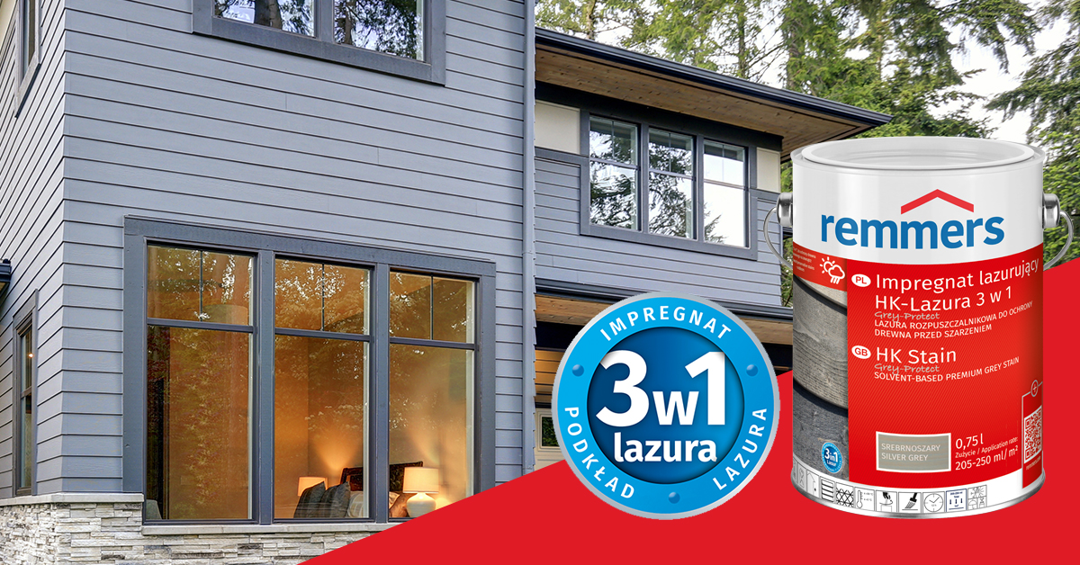 Lazury firmy Remmers do zabezpieczenia drewna!